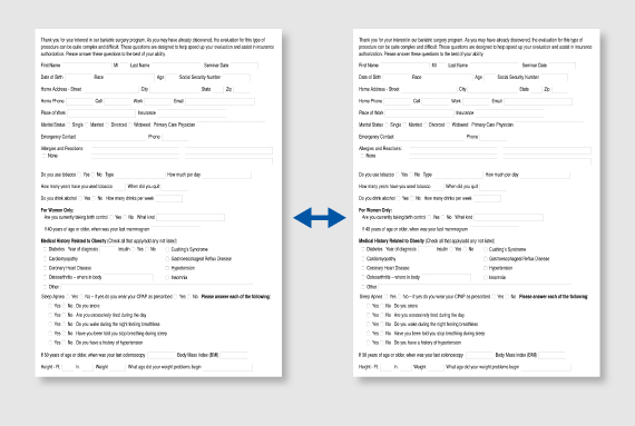 Online Government Forms - Duplicates of Your Existing Forms
