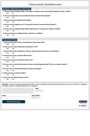 PracticePlus Patient Form