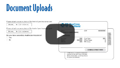 Document uploads on our secure forms
